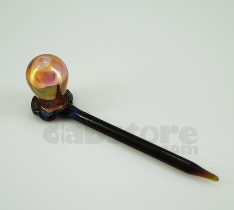 Worked Bubble Stick Carb Cap Dabber #53