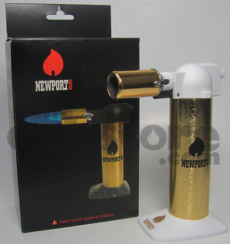 Gold/White Newport Zero Torch