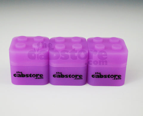 Pink Silicone Lego Block Non Stick Container