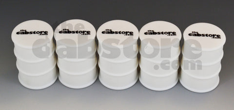 5 pack silicone oil barrel jars 