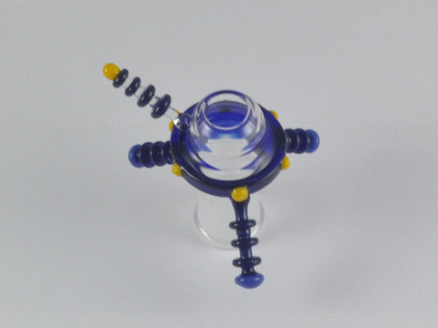 Engler Glass "Spaceship" Dome 18 mm Blue #2