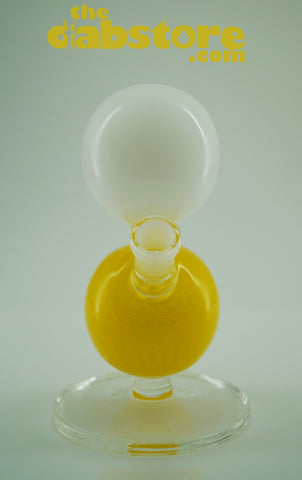 iDab Glass - 14 MM F Pool Ball Rig Yellow 