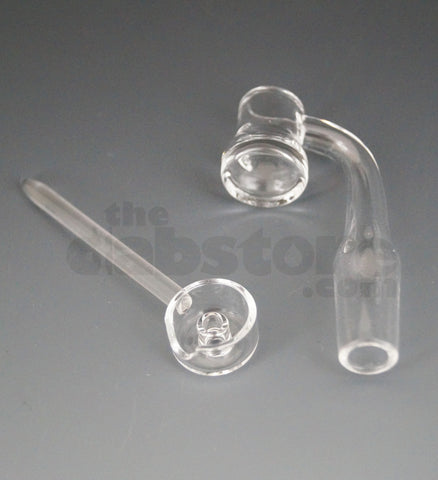 14 MM Quartz Male Grail Nail Carb Cap Combo