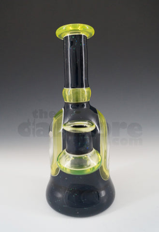 Bowman Glass - Full Scene Window Tube Illuminati / Crushed Opal