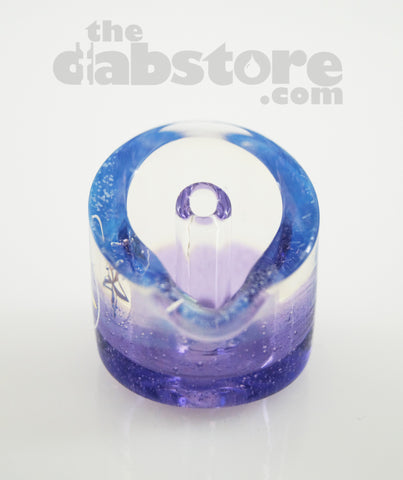 Cap Stars 16 mm QFZ Banger Cap Purple Lollipop / Opaline