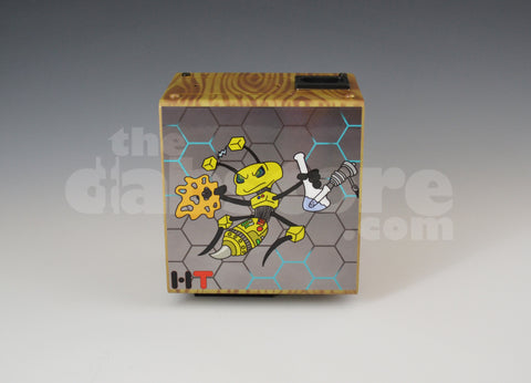 High Tech Titanium Mini Honey Highve Custom Enail (Wood Grain)