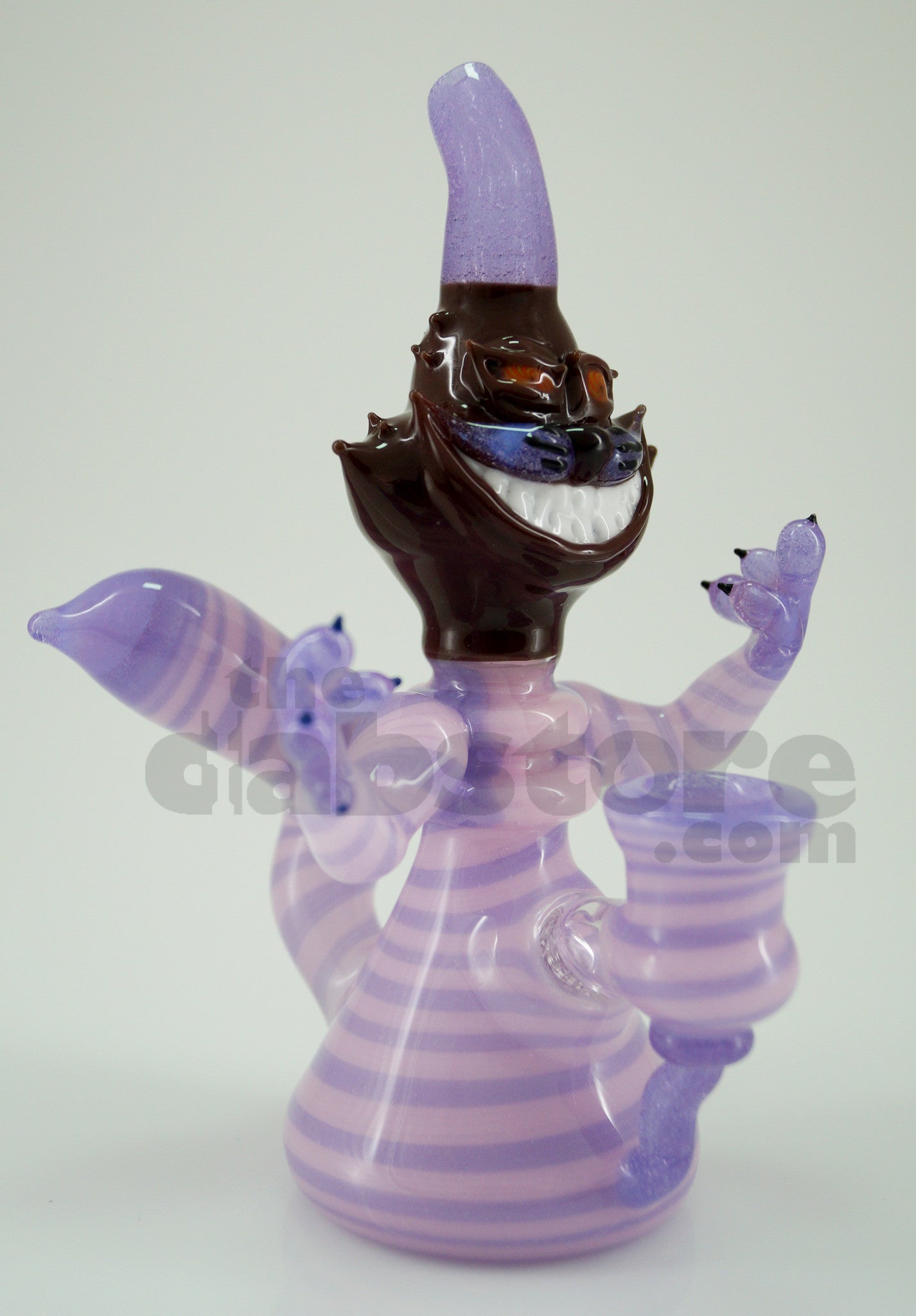 希少】CRAZY PIG CUTAWAY AMETHYST 16号 Huffy Glass - Cheshire Cat 