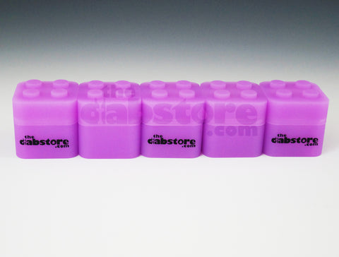 Pink Silicone Lego Block Non Stick Container