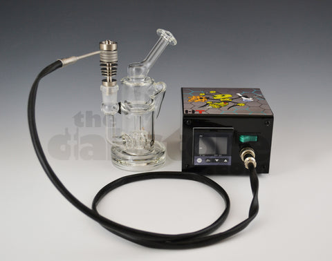 Pyrology Glass OG Recycler & Enail Package Deal 14 MM F