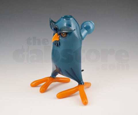 Shack Man Glass Blue Peacock 14 MM Owl Rig