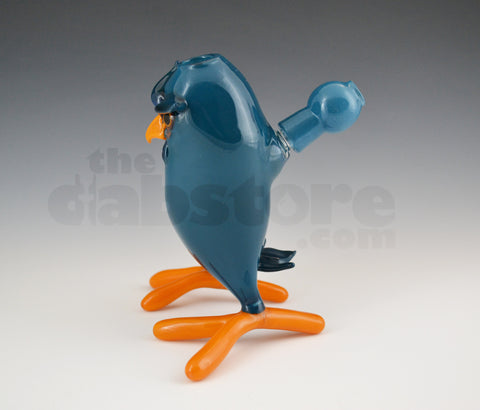 Shack Man Glass Blue Peacock 14 MM Owl Rig