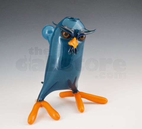 Shack Man Glass Blue Peacock 14 MM Owl Rig