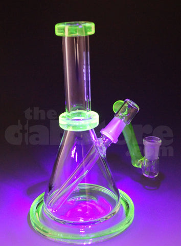 Silika Glass Illuminati Flat Base Beaker