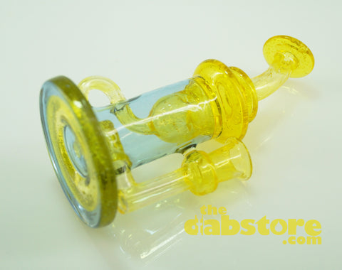 Topher Glass - 10 MM Lemon Drop / Dingle Berry Micro Klein