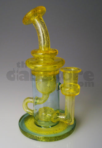 Topher Glass - 10 MM Lemon Drop / Dingle Berry Micro Klein