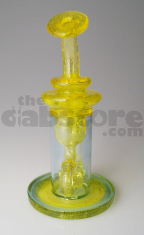 Topher Glass - 10 MM Lemon Drop / Dingle Berry Micro Klein