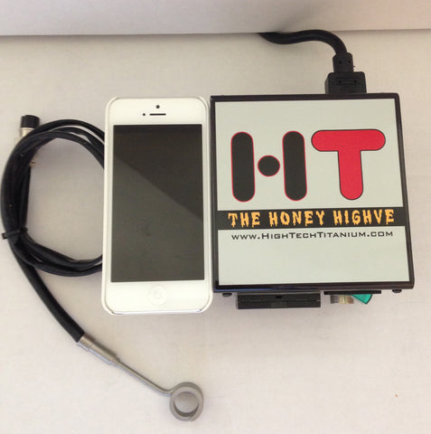 High Tech Titanium Mini Honey Highve Enail (Black)