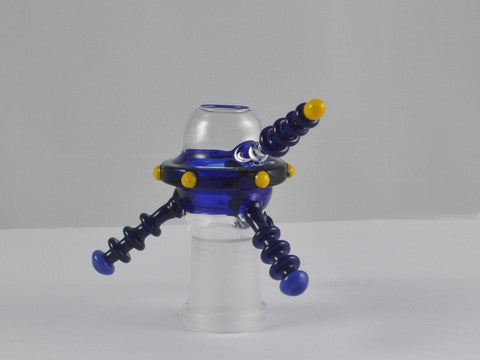 Engler Glass "Spaceship" Dome 18 mm Blue #2