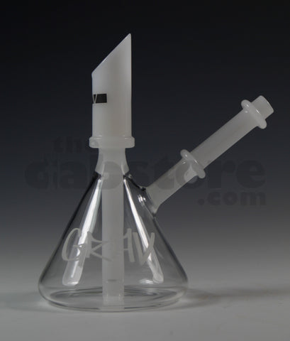 Grav Labs Beaker Bottom Rig White Accents White Label