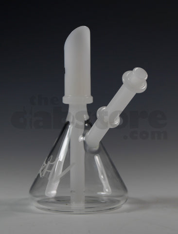 Grav Labs Beaker Bottom Rig White Accents White Label