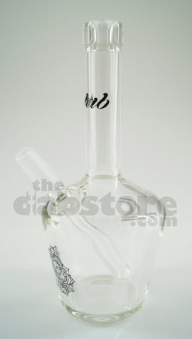iDab Glass - Clear Mini Bottle Rig 10 MM Male Joint