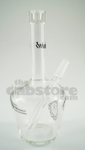 iDab Glass - Clear Mini Bottle Rig 10 MM Male Joint