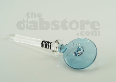 iDab Glass - Directional Lollipop Carb Cap Dabber (Raindrop)