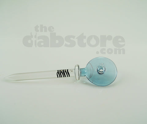 iDab Glass - Directional Lollipop Carb Cap Dabber (Raindrop)