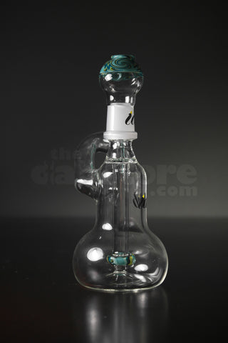 iDab Glass Worked Wraparound Bubbler #2 18 MM