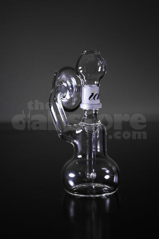 iDab Glass Clear Wraparound Bubbler 18 MM