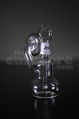 iDab Glass Clear Wraparound Bubbler 18 MM