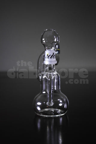 iDab Glass Clear Wraparound Bubbler 18 MM