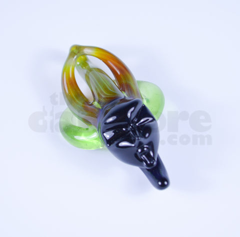 LaceFace Glass Goddess Mini Tube w/ Matching Pendant #2 10 MM