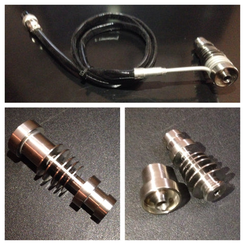 High Tech Titanium Honey Highve Digital Nail Full Kit