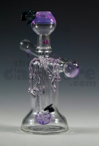 Silika Glass Honey drip Sidecar Purple Rain 14 MM