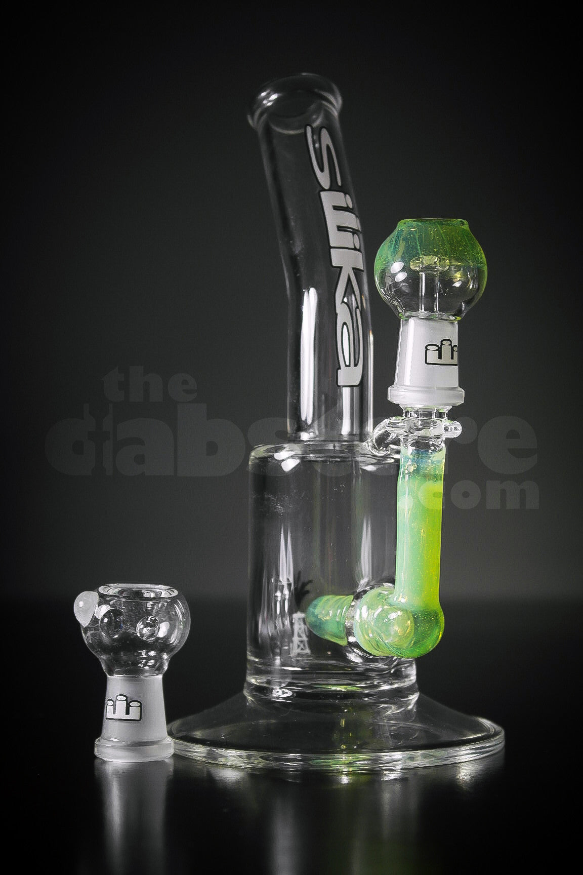 Silika Slyme Bent Neck Micro Oiler 14 mm | TheDabstore