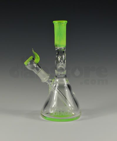 Wicked Sands Glass Mini Tube Pendant Slime 10 MM